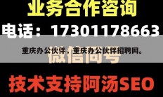 重庆办公伙伴，重庆办公伙伴招聘网。